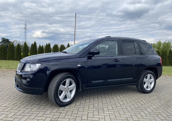 Jeep Compass cena 42900 przebieg: 163000, rok produkcji 2011 z Kutno małe 781